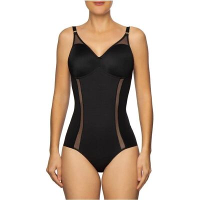 Felina body modelujące czarne obciskające 0250222 miękkie bez fiszbin 85F Felina body modelujące czarne obciskające 0250222 miękkie bez fiszbin 85F