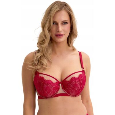 GAIA BIUSTONOSZ SEMI-SOFT AINA ART. 1273 95D CZERWONY GAIA BIUSTONOSZ SEMI-SOFT AINA ART. 1273 95D CZERWONY