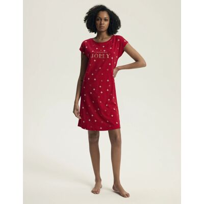 Henderson Ladies Koszula nocna Dotie 43720-33X Czerwony XL Henderson Ladies Koszula nocna Dotie 43720-33X Czerwony XL