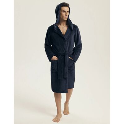 Henderson Szlafrok Naps 43374-59X XXXL Granatowy Henderson Szlafrok Naps 43374-59X XXXL Granatowy
