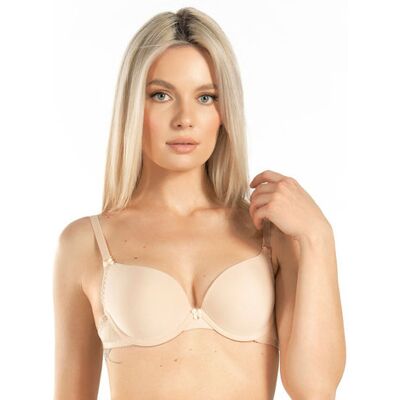 Nipplex Ismena 2 Biustonosz Push Up Gładki 80C Nipplex Ismena 2 Biustonosz Push Up Gładki 80C