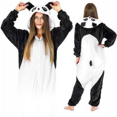 Onesies Kigurumi onesie piżama ciepła jednoczęściowa na zamek kombinezon S Onesies Kigurumi onesie piżama ciepła jednoczęściowa na zamek kombinezon S
