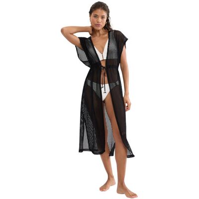 Kimono plażowe Triumph Beach MyWear Crochet Kimono-44 Kimono plażowe Triumph Beach MyWear Crochet Kimono-44