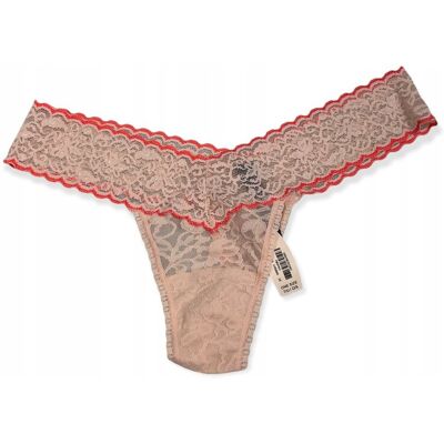 Koronkowe stringi majtki damskie VICTORIA'S SECRET Koronkowe stringi majtki damskie VICTORIA'S SECRET