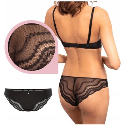 inna (Inny) Majtki Agio DM-6298 Czarne - Rozmiar L inna (Inny) Majtki Agio DM-6298 Czarne - Rozmiar L
