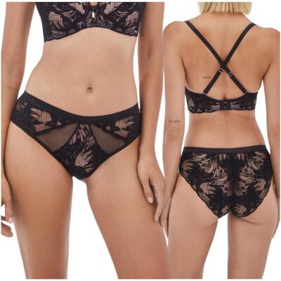 Majtki alles boudoir figi brazylijskie czarne - rozmiar 36 Majtki alles boudoir figi brazylijskie czarne - rozmiar 36