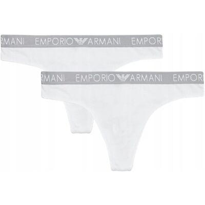Giorgio Armani MAJTKI DAMSKIE EMPORIO ARMANI BIAŁE - XS Giorgio Armani MAJTKI DAMSKIE EMPORIO ARMANI BIAŁE - XS