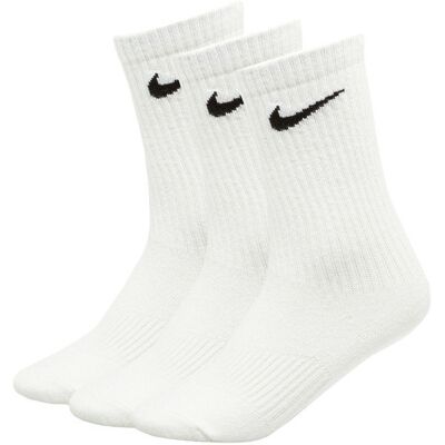 Nike Everyday Lightweight Crew 3Pak skarpety wysokie 100 : Rozmiar - 34 - 38 Nike Everyday Lightweight Crew 3Pak skarpety wysokie 100 : Rozmiar - 34 - 38