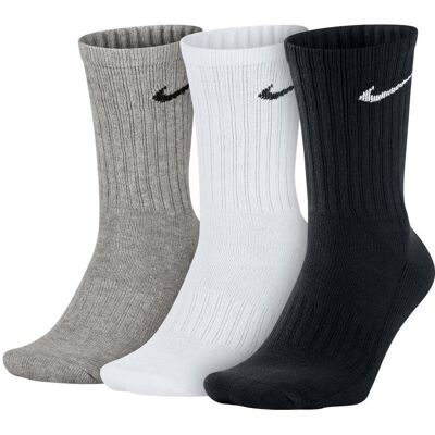 Nike Skarpety sportowe, 3-pack, SX4508 965, czarny, rozmiar 46/50 Nike Skarpety sportowe, 3-pack, SX4508 965, czarny, rozmiar 46/50