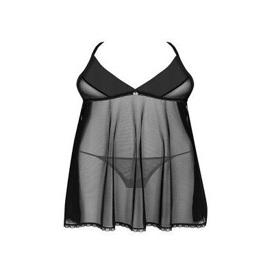 Obsessive Koszulka Latinesa babydoll + stringi GRATIS!!! Czarny M/L Obsessive Koszulka Latinesa babydoll + stringi GRATIS!!! Czarny M/L