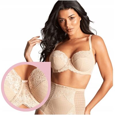 Panache ENVY Chai Biustonosz miękki stanik soft nude beżowy - 40H/90K Panache ENVY Chai Biustonosz miękki stanik soft nude beżowy - 40H/90K