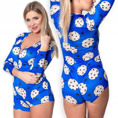 Inny producent PIŻAMA DAMSKA Body CIASTECZKA 193 r.L Inny producent PIŻAMA DAMSKA Body CIASTECZKA 193 r.L