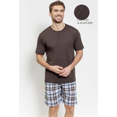Taro Piżama Marcello 3578 Brązowa M Brązowy Taro Piżama Marcello 3578 Brązowa M Brązowy