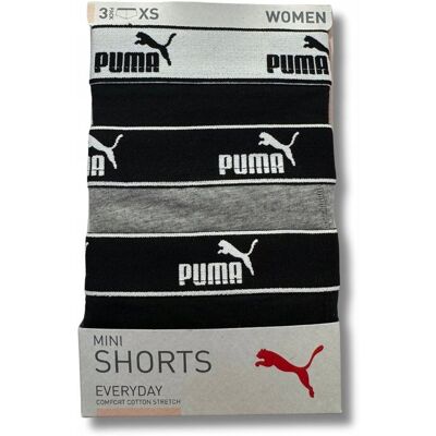 Puma Majtki Basic Mini Short 3-Pack 93533602 R L Puma Majtki Basic Mini Short 3-Pack 93533602 R L