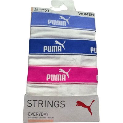 Puma Majtki String 3-Pack 93533708 R S Puma Majtki String 3-Pack 93533708 R S