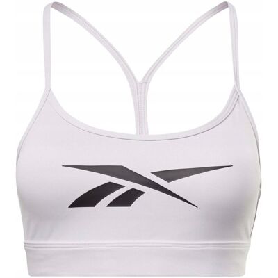 Reebok - STANIK SPORTOWY - S LUX SKINNY STRAP BRA HB8513 FIOLETOWY Reebok - STANIK SPORTOWY - S LUX SKINNY STRAP BRA HB8513 FIOLETOWY
