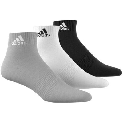 Skarpety unisex adidas Cushioned Ancle 3-Pack wielokolorowe IC1281-40-42 Skarpety unisex adidas Cushioned Ancle 3-Pack wielokolorowe IC1281-40-42