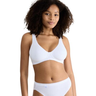 Sloggi biustonosz miękki bez fiszbin Basic+ Soft Bra-70D Sloggi biustonosz miękki bez fiszbin Basic+ Soft Bra-70D