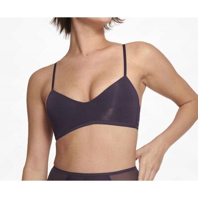 Sloggi biustonosz push-up fioletowy rozmiar M Sloggi biustonosz push-up fioletowy rozmiar M
