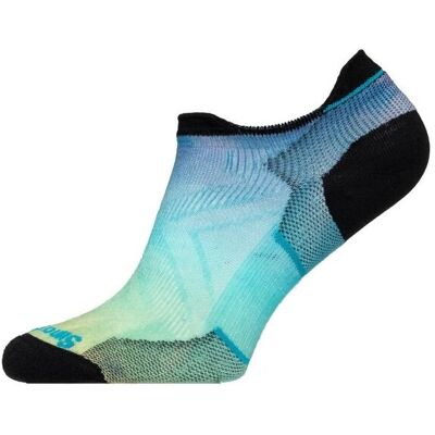 Smartwool Skarpety biegowe damskie Run Zero Cushion Ombre Print Low Ankle Women niebieskie M_38_41 Smartwool Skarpety biegowe damskie Run Zero Cushion Ombre Print Low Ankle Women niebieskie M_38_41