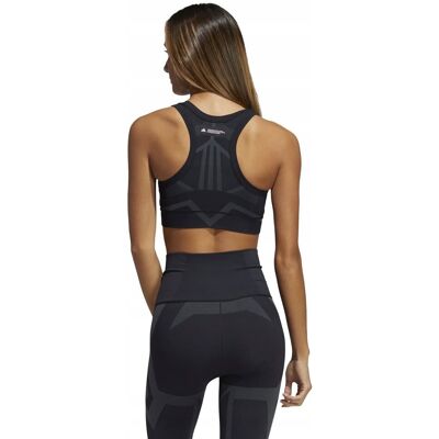 Stanik Sportowy adidas Studio 2Tone Bra Czarny rozmiar XS Stanik Sportowy adidas Studio 2Tone Bra Czarny rozmiar XS
