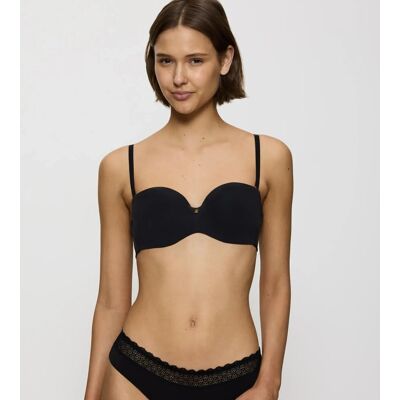 Inny producent TRIUMPH BIUSTONOSZ BARDOTKA CZARNY GŁADKI 85A 7BA Inny producent TRIUMPH BIUSTONOSZ BARDOTKA CZARNY GŁADKI 85A 7BA