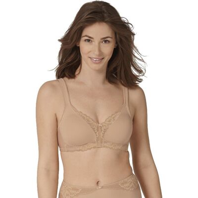 Triumph biustonosz bez fiszbin Modern Lace+Cotton N-90C Triumph biustonosz bez fiszbin Modern Lace+Cotton N-90C