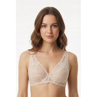 BIUSTONOSZ AMELIA BRALETTE 19253 BEIGE - BEŻOWY, 70G MEDIOLANO BIUSTONOSZ AMELIA BRALETTE 19253 BEIGE - BEŻOWY, 70G MEDIOLANO