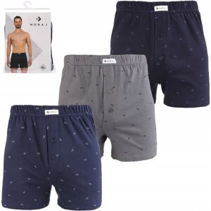 3X Bokserki Męskie Bawełniane 100% Luźne Szorty Wygodne Kolorowe Moraj 5Xl 3X Bokserki Męskie Bawełniane 100% Luźne Szorty Wygodne Kolorowe Moraj 5Xl