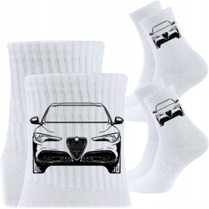 Inny producent 3x Skarpetki Urodziny Prezent Skarpety dla kierowcy auta ALFA ROMEO Inny producent 3x Skarpetki Urodziny Prezent Skarpety dla kierowcy auta ALFA ROMEO