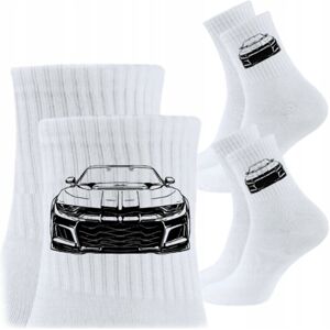 Inny producent 3x Skarpetki Urodziny Prezent Skarpety dla kierowcy auta CAMARO Inny producent 3x Skarpetki Urodziny Prezent Skarpety dla kierowcy auta CAMARO