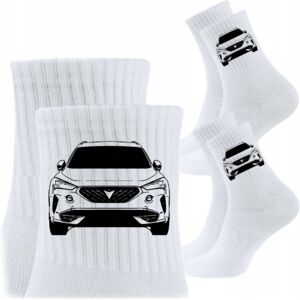 Inny producent 3x Skarpetki Urodziny Prezent Skarpety dla kierowcy auta CUPRA Inny producent 3x Skarpetki Urodziny Prezent Skarpety dla kierowcy auta CUPRA