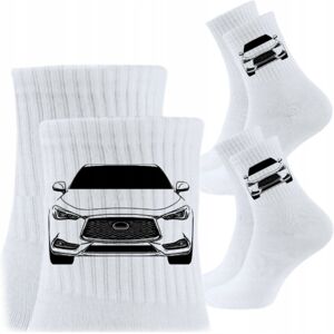 Inny producent 3x Skarpetki Urodziny Prezent Skarpety dla kierowcy auta INFINITI Inny producent 3x Skarpetki Urodziny Prezent Skarpety dla kierowcy auta INFINITI