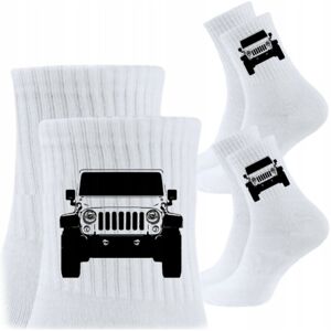 Inny producent 3x Skarpetki Urodziny Prezent Skarpety dla kierowcy auta JEEP Inny producent 3x Skarpetki Urodziny Prezent Skarpety dla kierowcy auta JEEP
