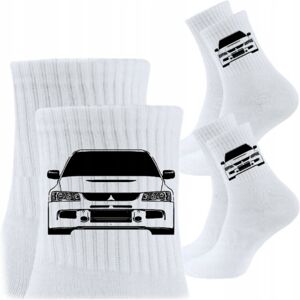 Inny producent 3x Skarpetki Urodziny Prezent Skarpety dla kierowcy auta MITSUBISHI Inny producent 3x Skarpetki Urodziny Prezent Skarpety dla kierowcy auta MITSUBISHI