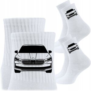 Inny producent 3x Skarpetki Urodziny Prezent Skarpety dla kierowcy auta SKODA Inny producent 3x Skarpetki Urodziny Prezent Skarpety dla kierowcy auta SKODA