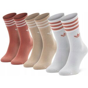 Adidas Skarpetki SOLID CREW SOCK Wysokie rozmiar 43-46 / 3-pak Adidas Skarpetki SOLID CREW SOCK Wysokie rozmiar 43-46 / 3-pak