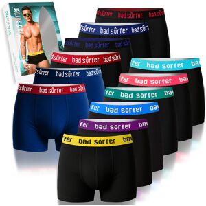 BadSurfer BAD SURFER OnlyWave! Bokserki Męskie 12 pak Bawełniane Mix Logo Rozmiar XL BadSurfer BAD SURFER OnlyWave! Bokserki Męskie 12 pak Bawełniane Mix Logo Rozmiar XL