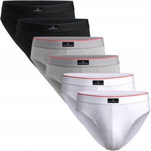 Inny producent Bawełniane Majtki DANISH ENDURANCE Klasyczne Slipy Męskie 6-pak XL Inny producent Bawełniane Majtki DANISH ENDURANCE Klasyczne Slipy Męskie 6-pak XL