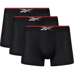 Bielizna męska Reebok C85513PKA SPORTS TRUNKS MED GLYYN Czarna Bielizna męska Reebok C85513PKA SPORTS TRUNKS MED GLYYN Czarna