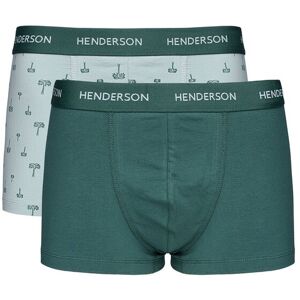 Esotiq&Henderson Bokserki Blank 2-pak Henderson zielony L Esotiq&Henderson Bokserki Blank 2-pak Henderson zielony L