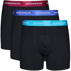 Esotiq&Henderson Bokserki Bot (dłuższa nogawka) 3-pak Henderson czarny XL Esotiq&Henderson Bokserki Bot (dłuższa nogawka) 3-pak Henderson czarny XL