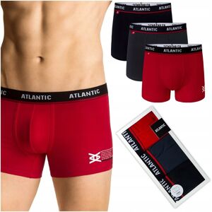 Bokserki Męskie 3 Pary Szorty Atlantic 3Mh-042 Xl Bokserki Męskie 3 Pary Szorty Atlantic 3Mh-042 Xl