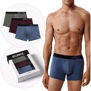 BOKSERKI MĘSKIE bawełniane opięte 3MH-226 dopasowane Atlantic *XXL BOKSERKI MĘSKIE bawełniane opięte 3MH-226 dopasowane Atlantic *XXL