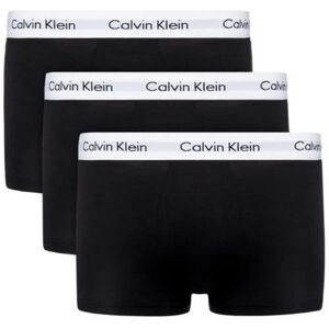 Calvin Klein Bokserki Męskie 3-Pak Czarne TRUNKI, Rozmiar XL Calvin Klein Bokserki Męskie 3-Pak Czarne TRUNKI, Rozmiar XL