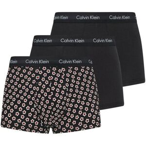Calvin Klein Bokserki Męskie 3 Pary Low Rise Trunk Black 000Nb3055A X1L S Calvin Klein Bokserki Męskie 3 Pary Low Rise Trunk Black 000Nb3055A X1L S
