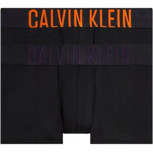 Calvin KLEIN BOKSERKI MĘSKIE MAJTKI LOW RISE TRUNK 2PK CZARNE r.M Calvin KLEIN BOKSERKI MĘSKIE MAJTKI LOW RISE TRUNK 2PK CZARNE r.M