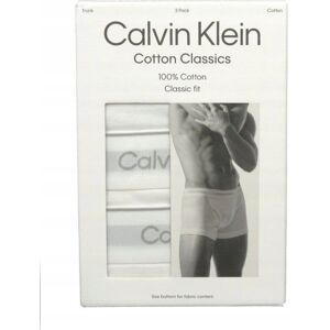 Calvin Klein Majtki Bokserki białe 5-PACK rozmiar XL Calvin Klein Majtki Bokserki białe 5-PACK rozmiar XL