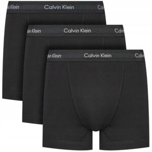 Calvin Klein Majtki Bokserki czarny 3 sztuki rozmiar S Calvin Klein Majtki Bokserki czarny 3 sztuki rozmiar S
