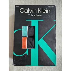 Calvin KLEIN Majtki czarne Slipy 2 pack Rozmiar M Calvin KLEIN Majtki czarne Slipy 2 pack Rozmiar M